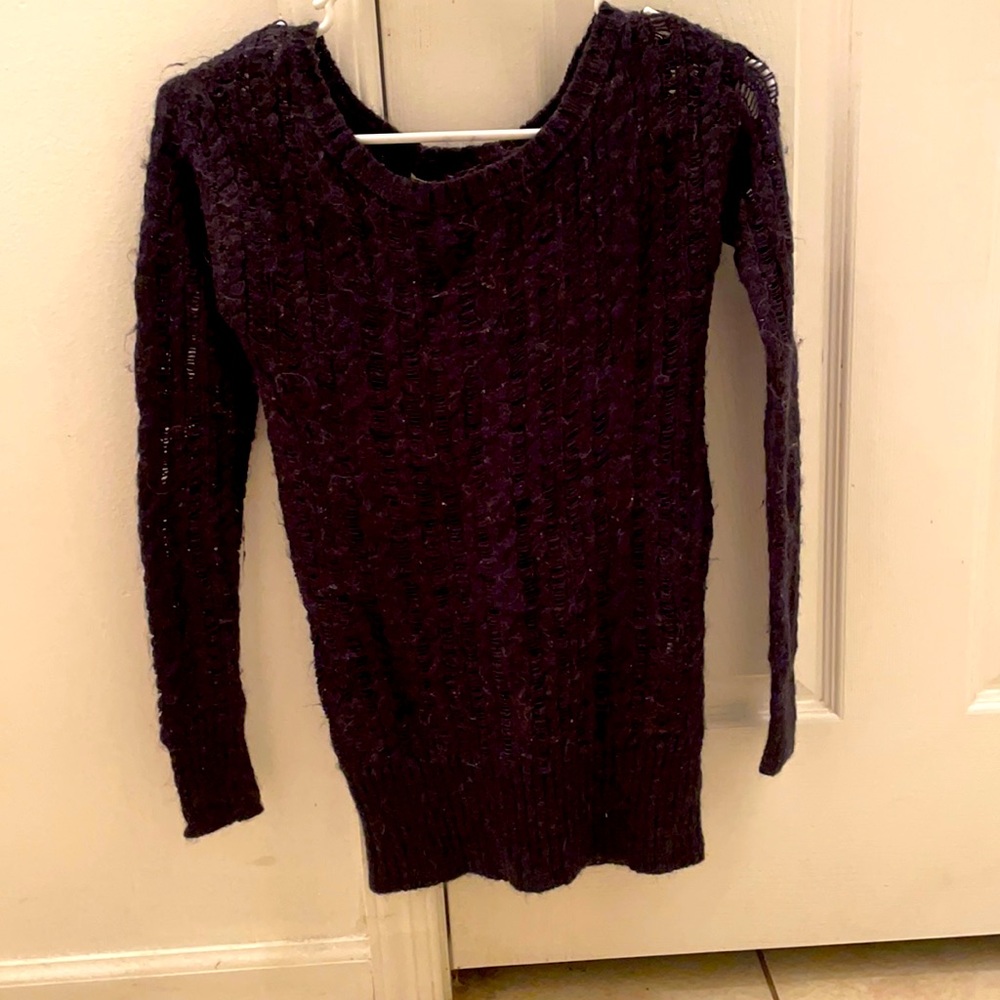 Black aerie sweater